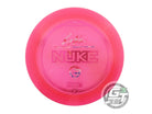 USED Discraft [WYSOCKI] Z Nuke 175g Pink Red Foil Distance Driver Golf Disc