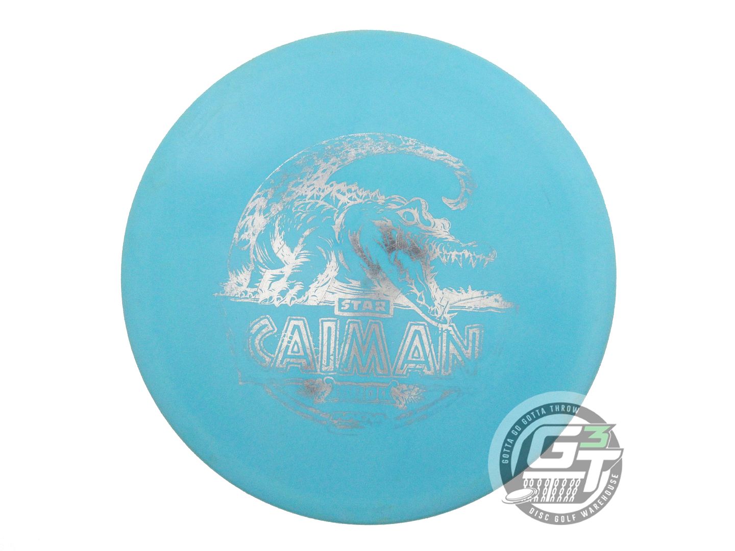 USED Innova Star Caiman 169g Teal Silver Foil Midrange Golf Disc