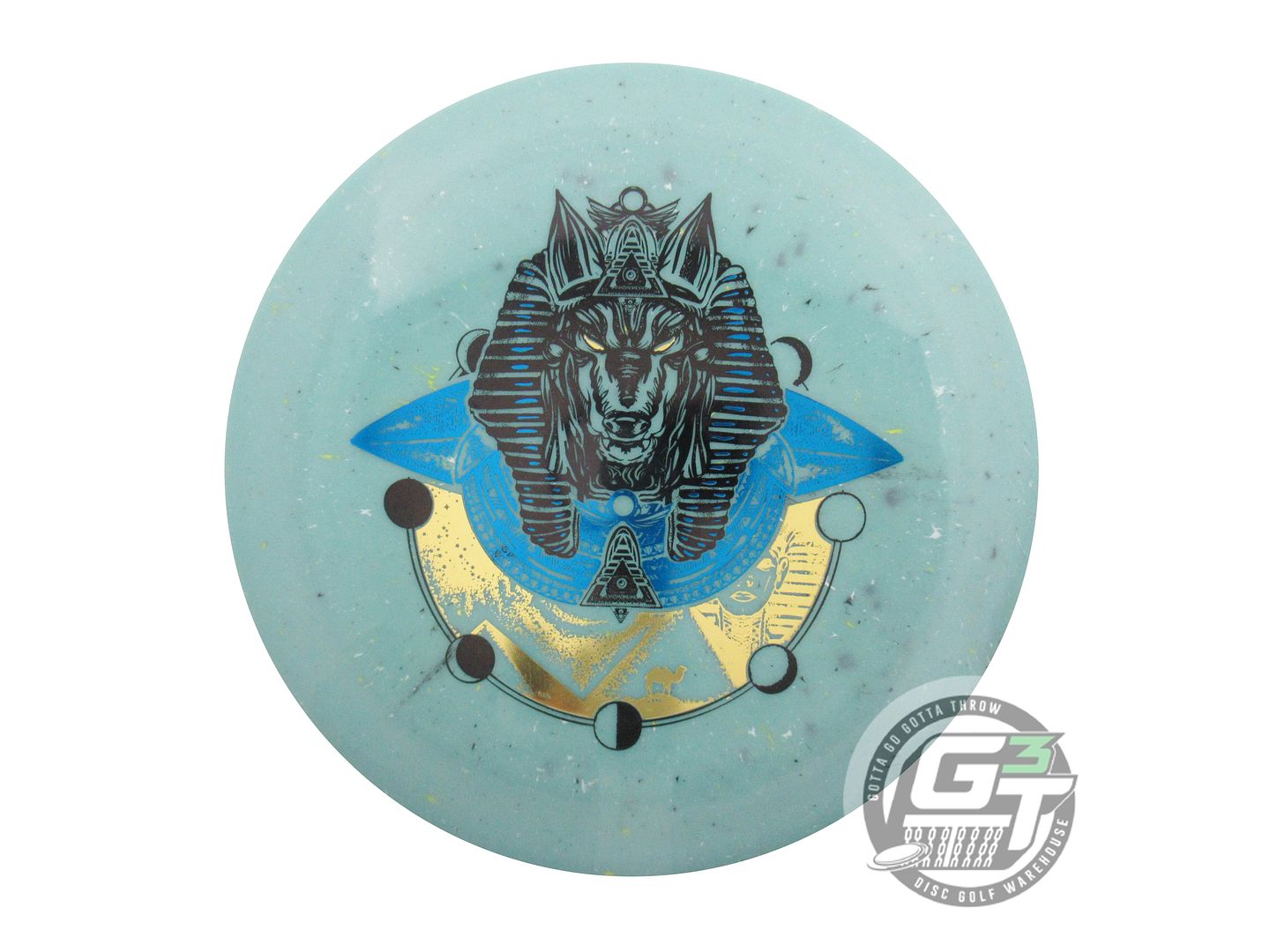 USED Infinite Splatter S-Blend Pharaoh 170g Sky Blue Driver Golf Disc