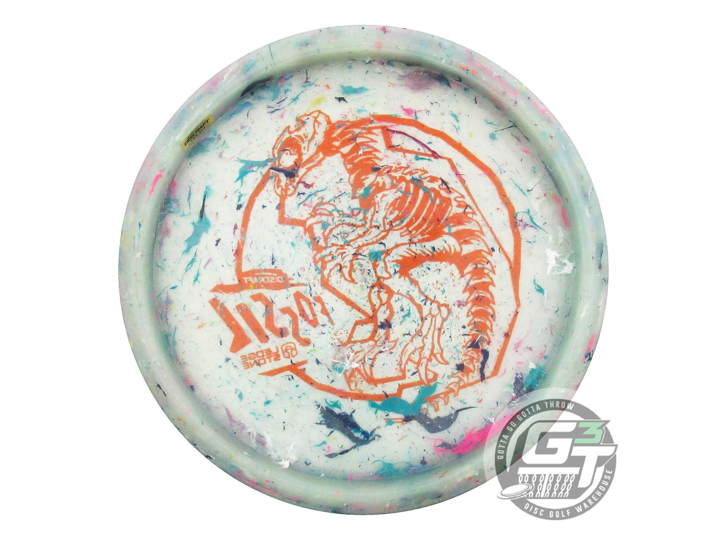 NOS Discraft [LEDGESTONE] Jawbreaker Z FLX Fossil 175g Orange Stamp Putter Disc
