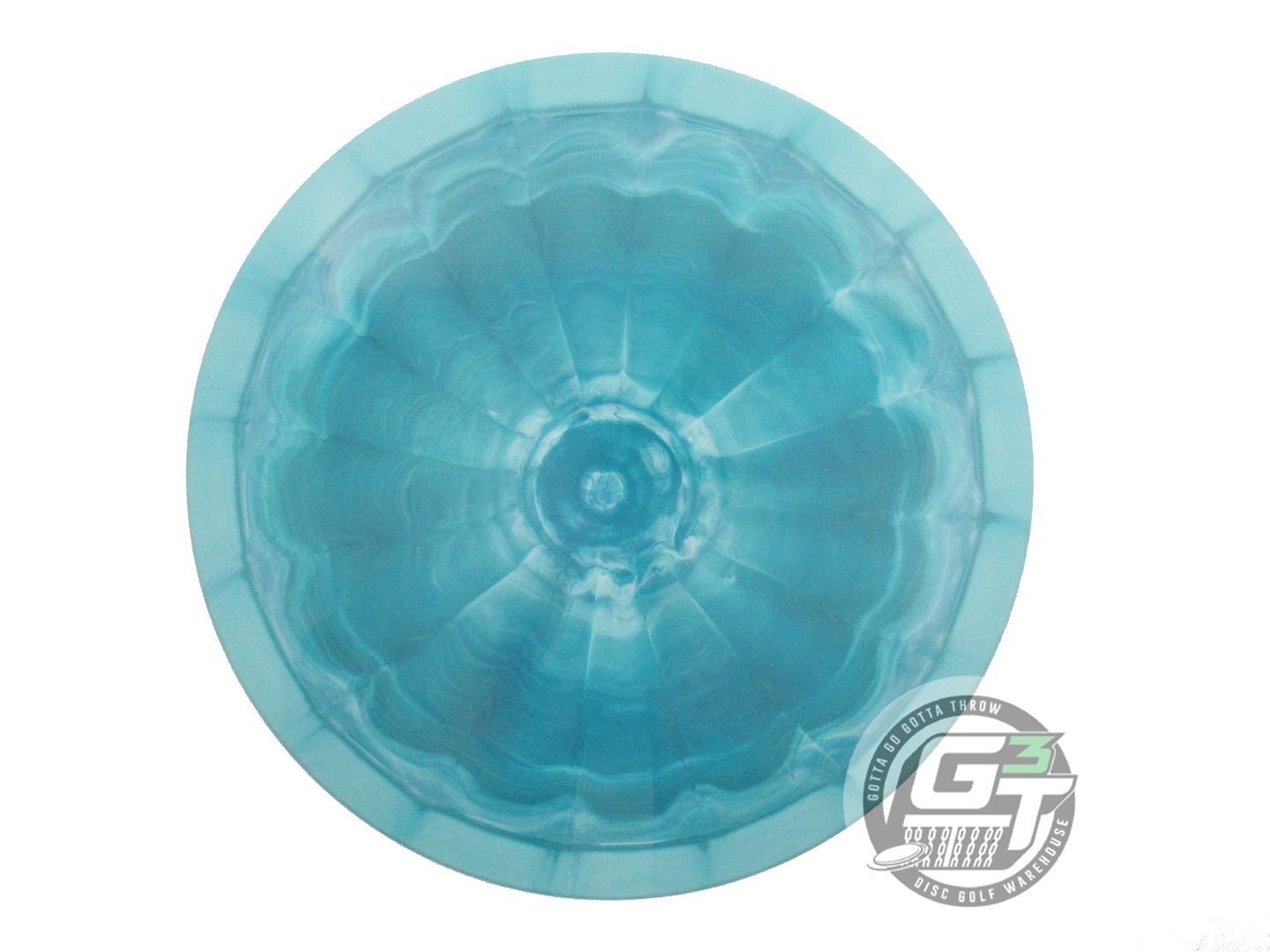 USED Discraft [GOSSAGE] Swirl ESP Raptor 174g Teal Black Stamp Driver Golf Disc