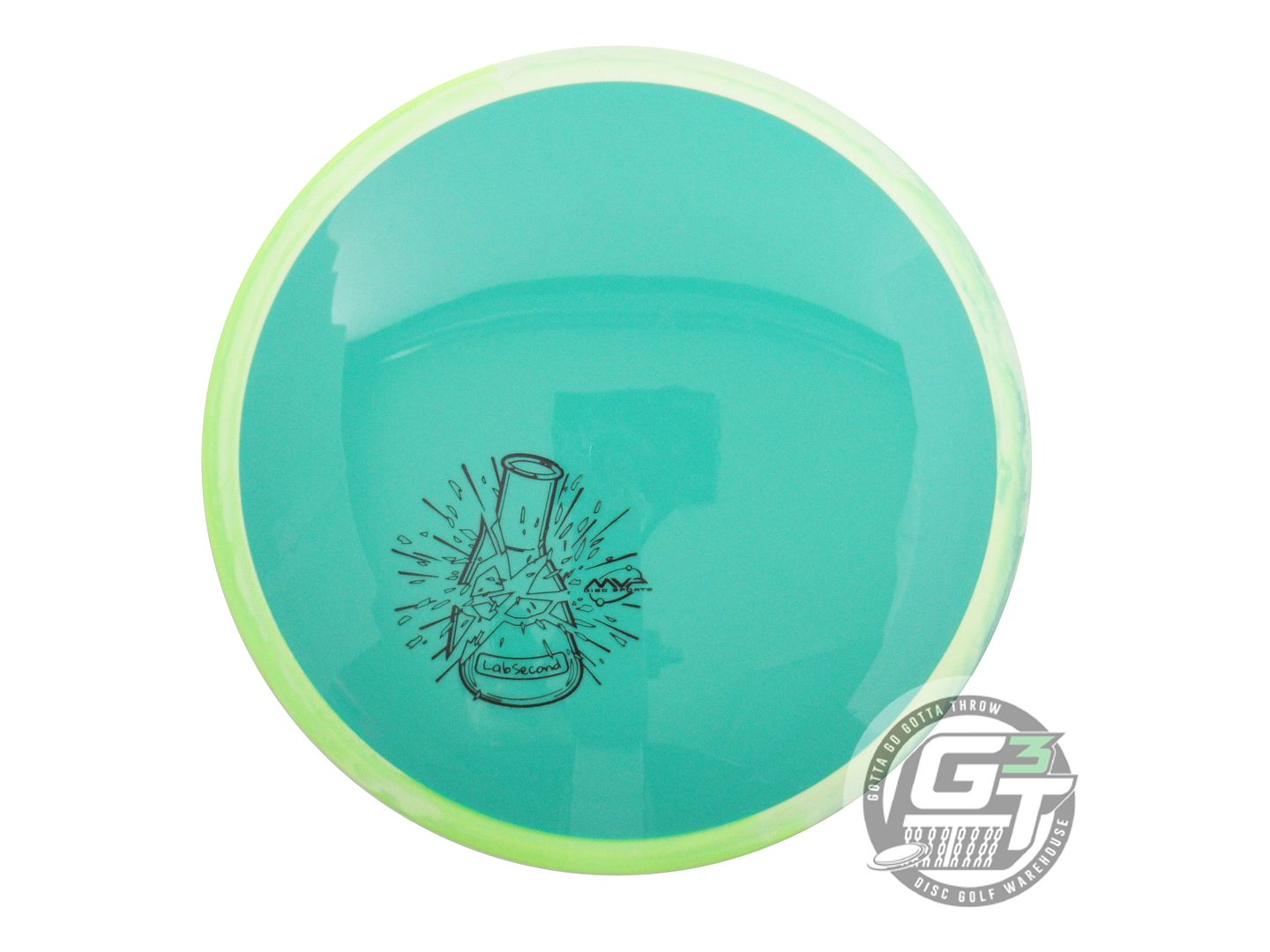 NOS Axiom Discs X-OUT Neutron Time Lapse 173g Seafoam Lime Rim Driver Golf Disc