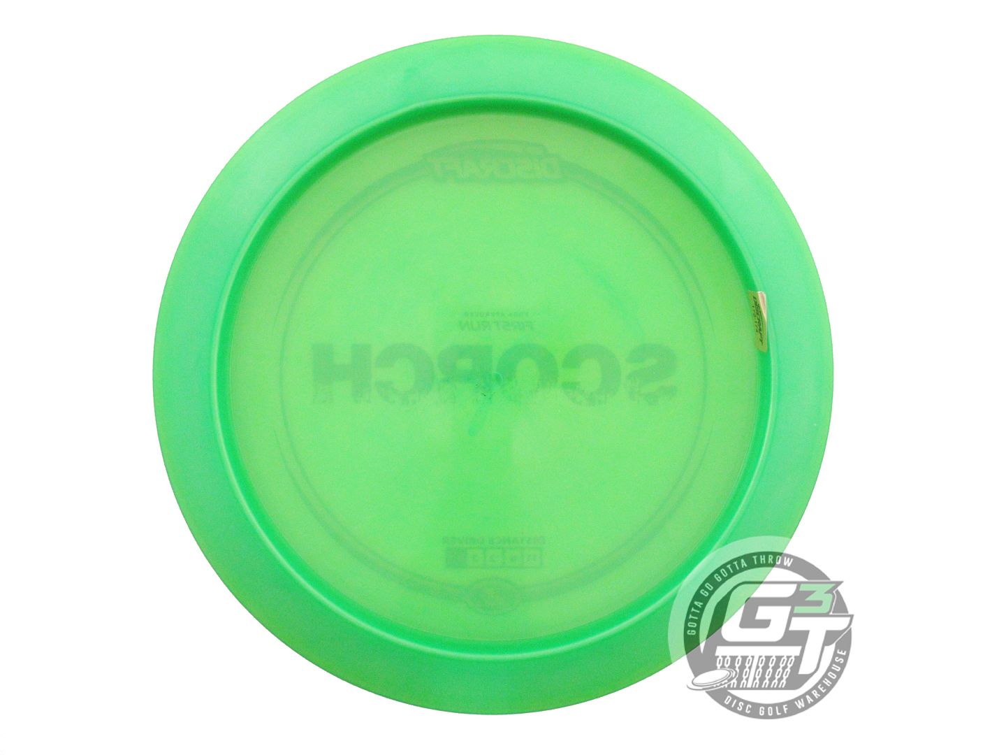 NOS Discraft FIRST RUN Z Scorch 175g Green Magenta Foil Distance Driver Disc