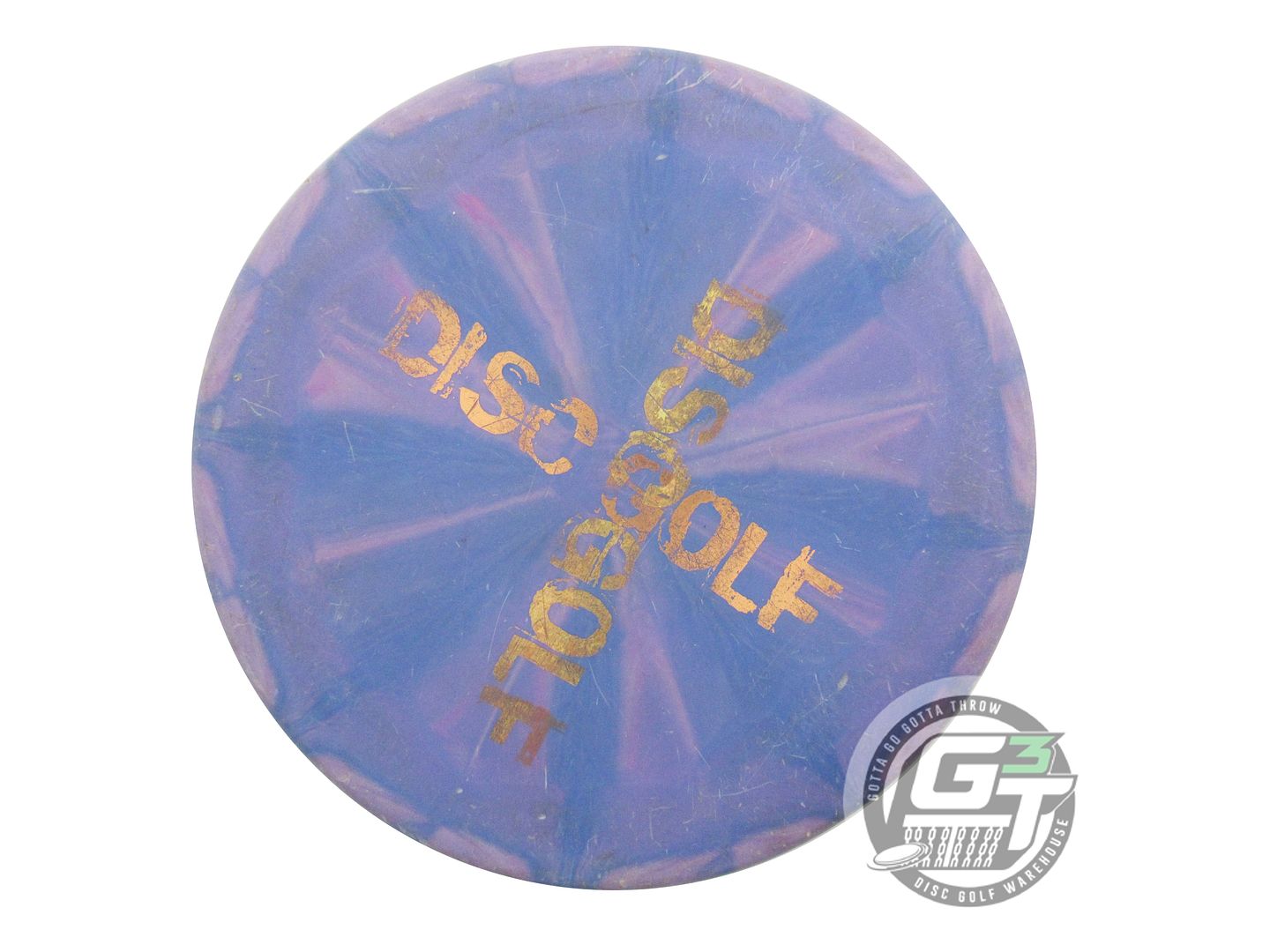 USED Westside Discs X-OUT BT Hard Burst Harp 173g Blue-Pink Putter Golf Disc