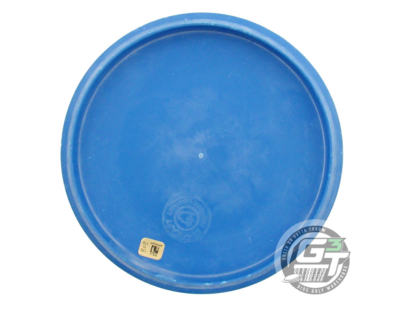 USED Discraft X-OUT Pro D Hawk 171g Blue Silver Holo Foil Midrange Golf Disc