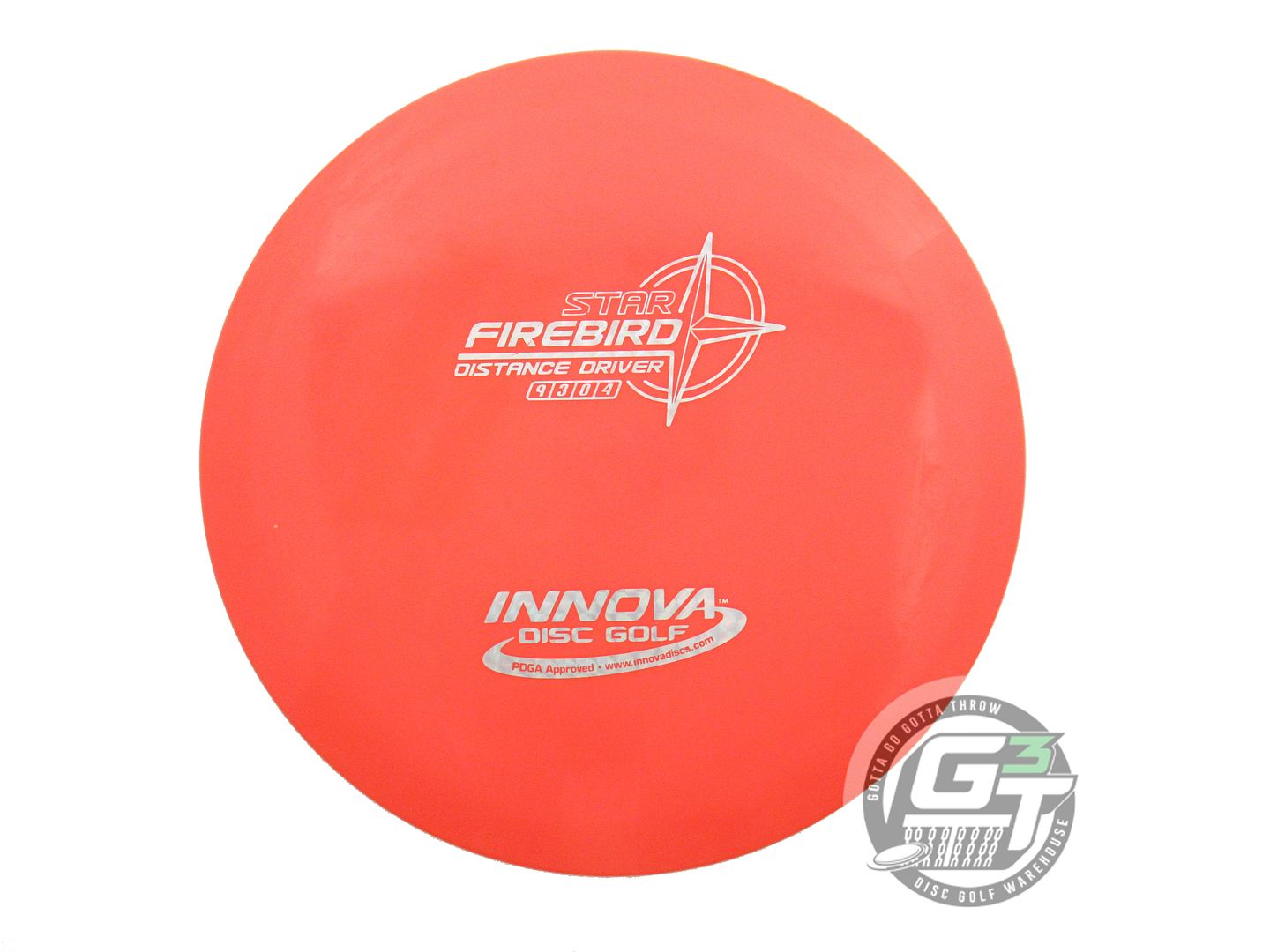 USED Innova Star Firebird 167g Orange Prism Foil Distance Driver Golf Disc
