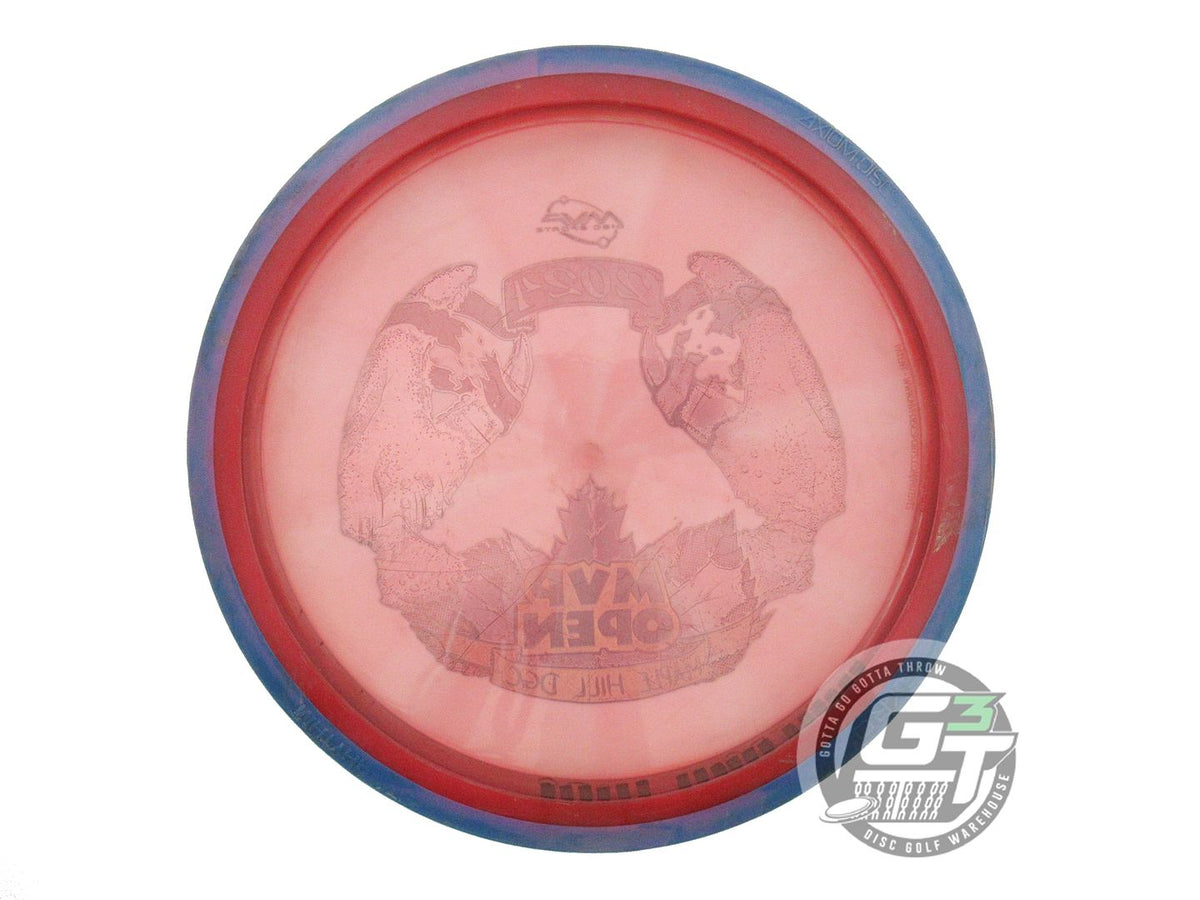 USED Axiom Discs [MVP OPEN] Proton Soft Rhythm 173g Red Blue Rim Driver Disc