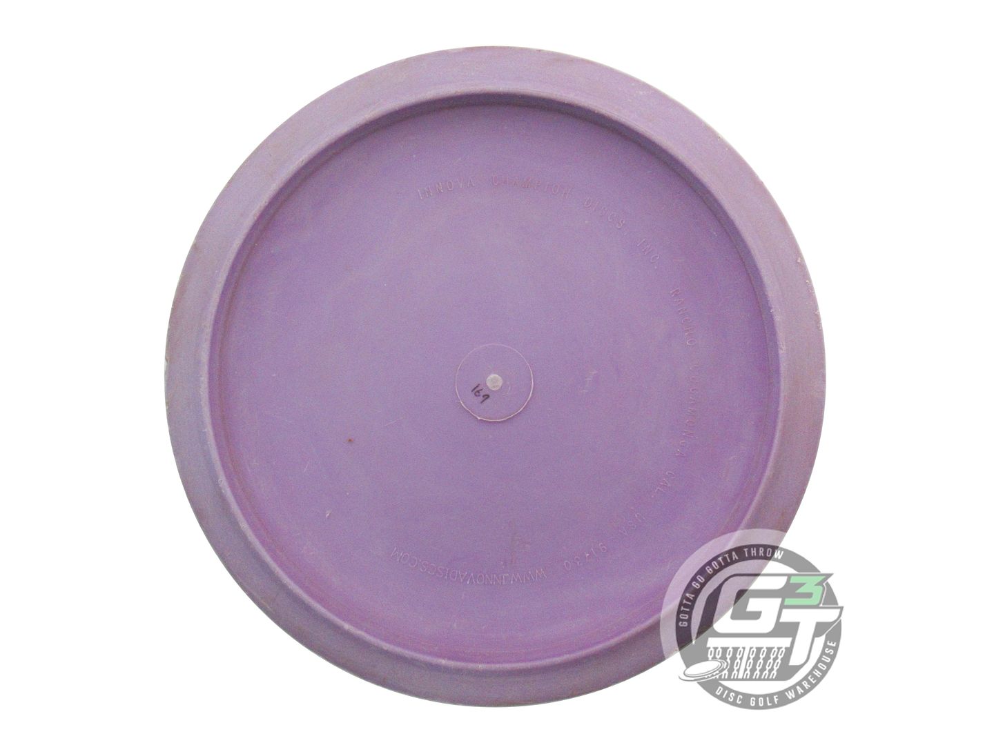 USED Innova DX Leopard 169g Purple Silver Foil Fairway Driver Golf Disc