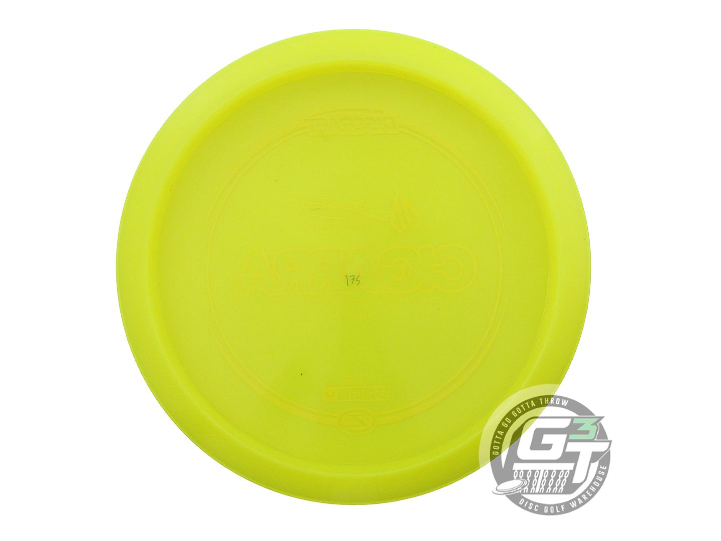 USED Discraft [BARELA] Z Cigarra 175g Yellow Yellow Stamp Fairway Driver Disc