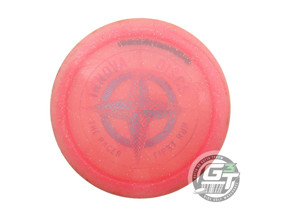 USED Innova FIRST RUN Metal Flake Champion Racer 176g Pink Distance Dr ...