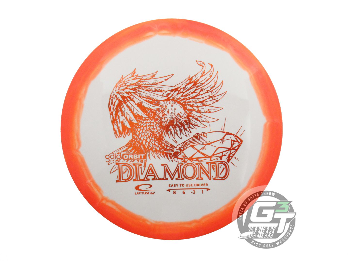 Latitude 64 Gold Orbit Diamond Fairway Driver Golf Disc (Individually Listed)