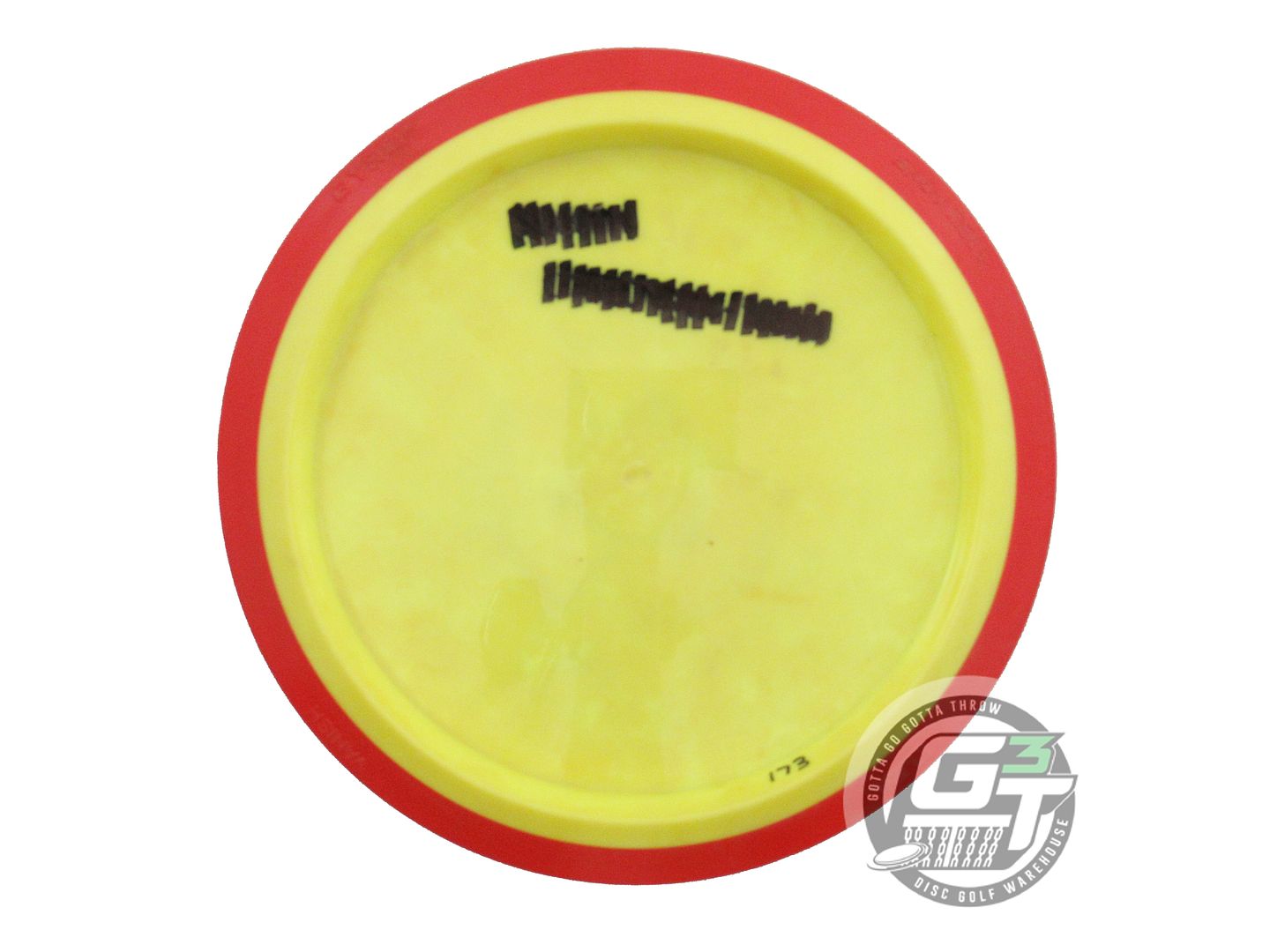 USED Axiom Discs Neutron Vanish 173g Yellow Red Rim Distance Driver Golf Disc