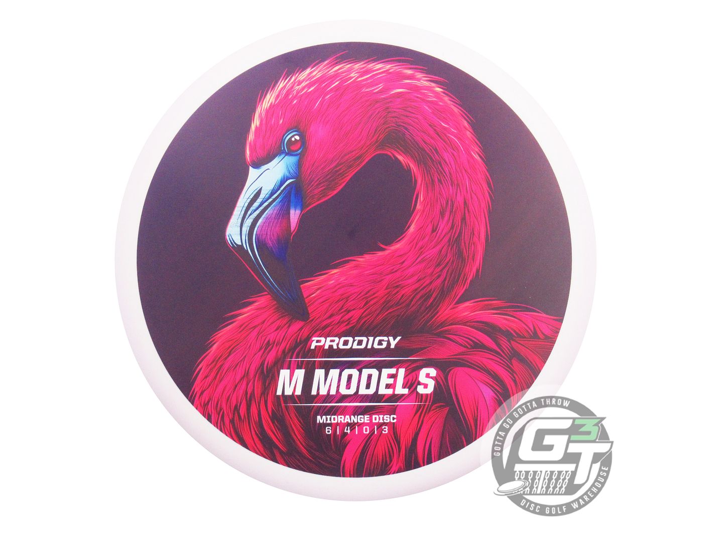 Prodigy Retroflight Series Color Print Base Grip M Model S Golf Disc (Individually Listed)