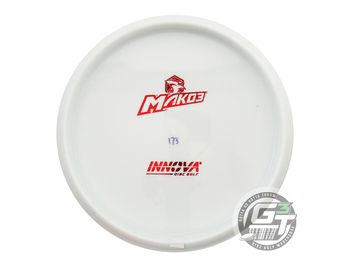 Innova White Bottom Stamp Star Mako3 Midrange Golf Disc (Individually Listed) - Gotta Go Gotta Throw