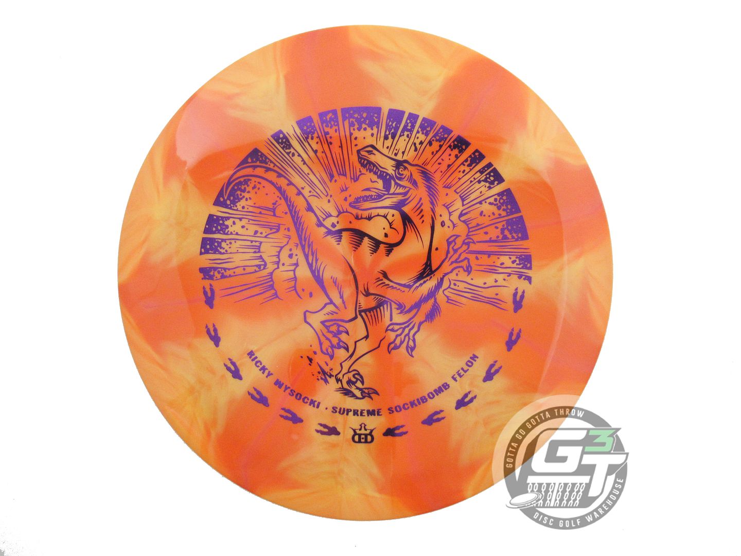 Dynamic Discs Limited Edition Ricky Wysocki Supreme Burst Sockibomb Felon Fairway Driver Golf Disc (Individually Listed)