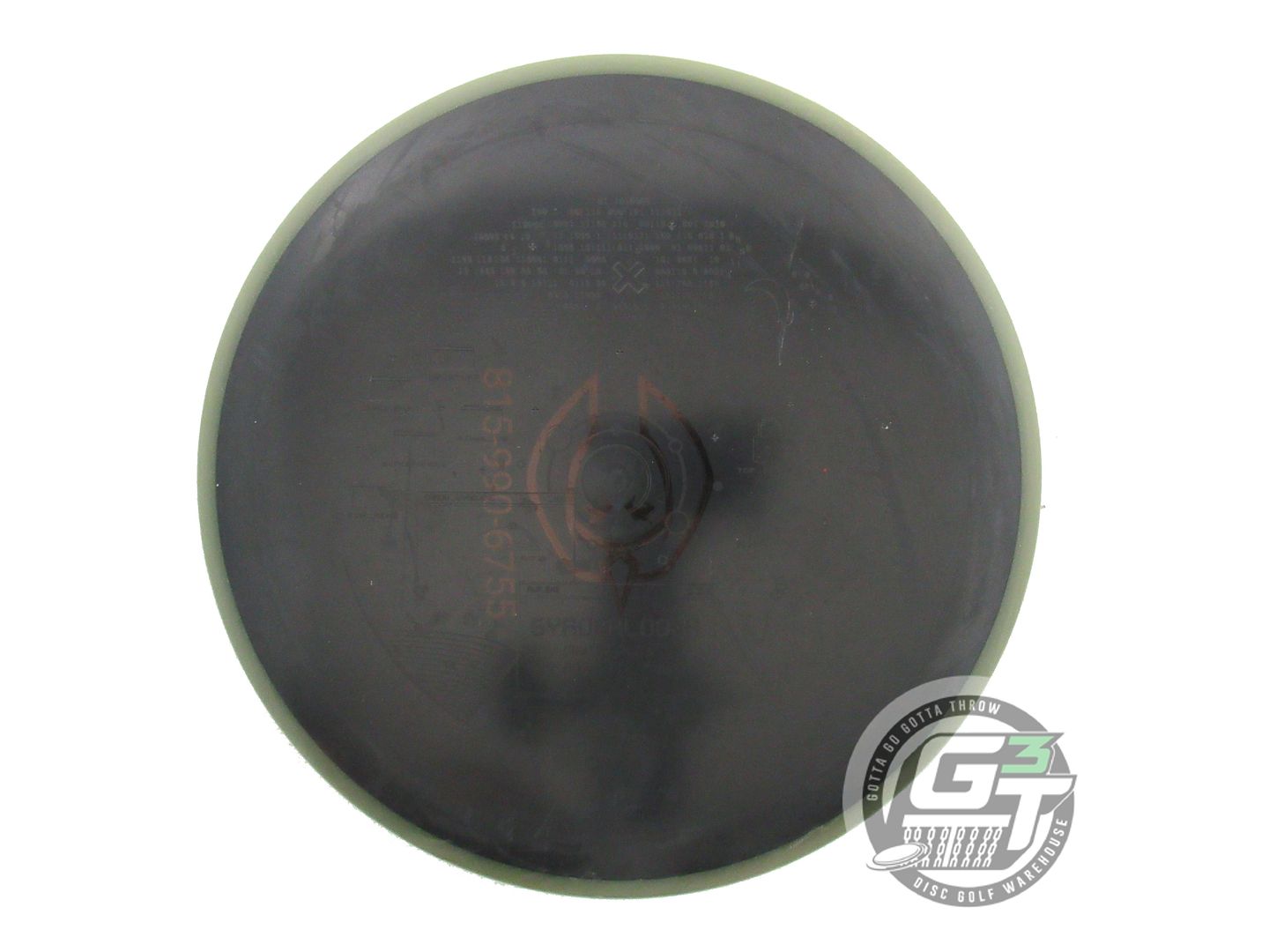USED Axiom Discs [GYROPALOOZA] R2 Neutron Hex 178g Glow Rim Midrange Golf Disc