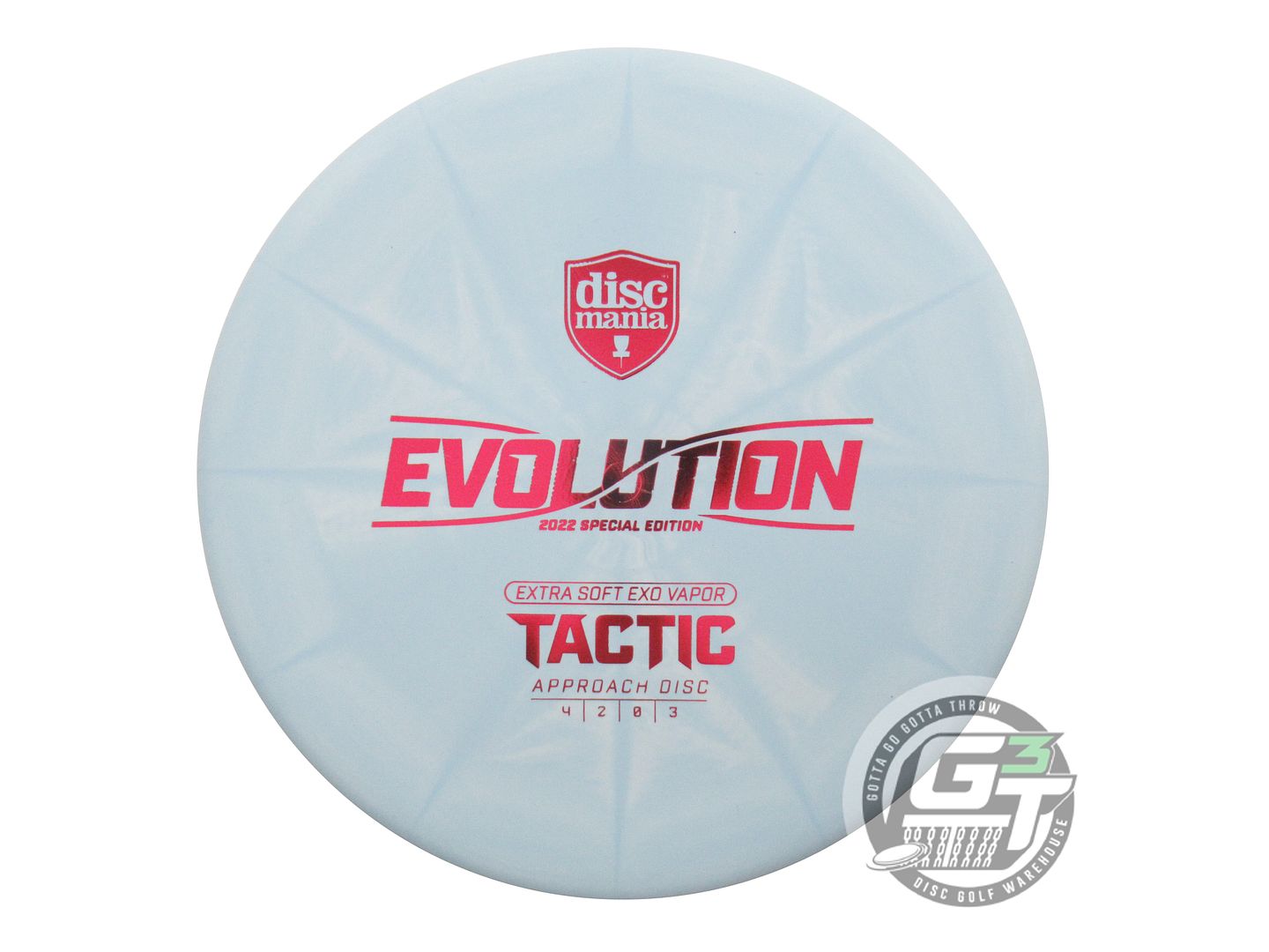 Discmania Special Edition Exo Extra Soft Vapor Tactic Putter Golf Disc (Individually Listed)