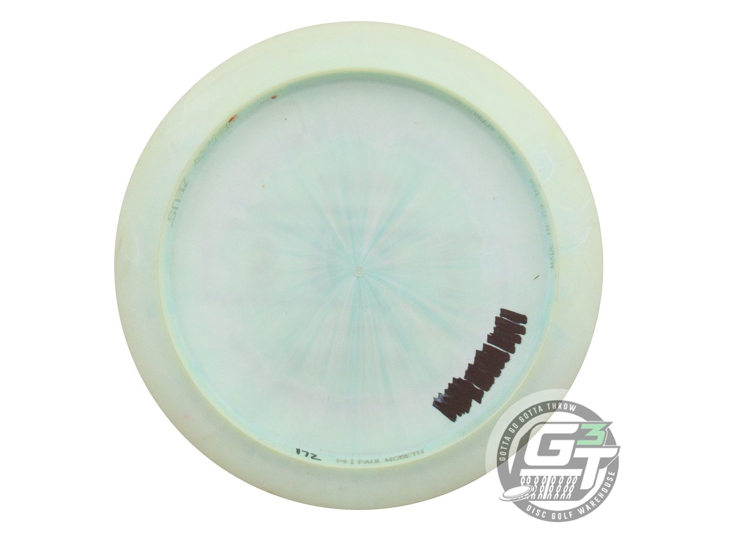 USED Discraft [McBETH] ESP Zeus 172g Lt. Lime Copper Foil Driver Golf Disc