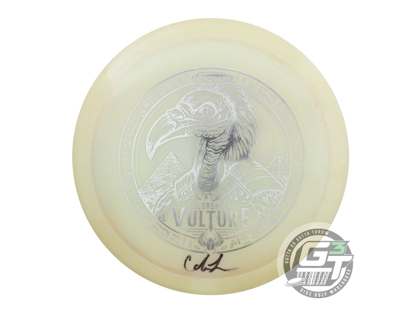 USED Discraft [LEDGESTONE] ColorShift Z Vulture 173g Yellow Distance Driver Disc