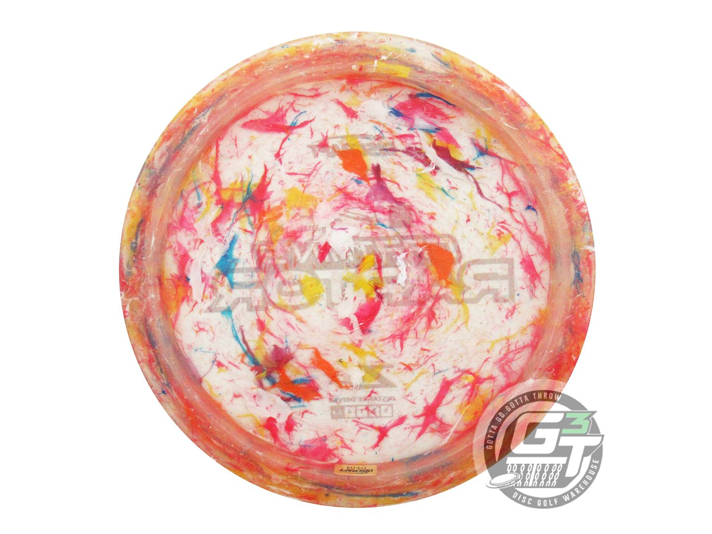 NOS Discraft CAPTAIN'S Jawbreaker Z FLX Raptor 175g Silver Foil Driver Disc