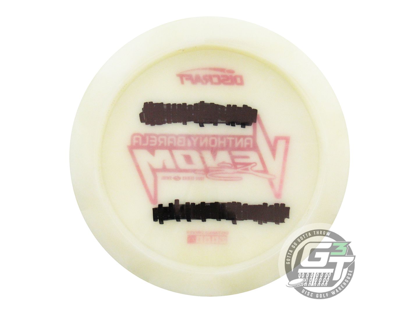 USED Discraft [BARELA] Z Swirl Venom 175g Cream Red Stamp Distance Driver Disc