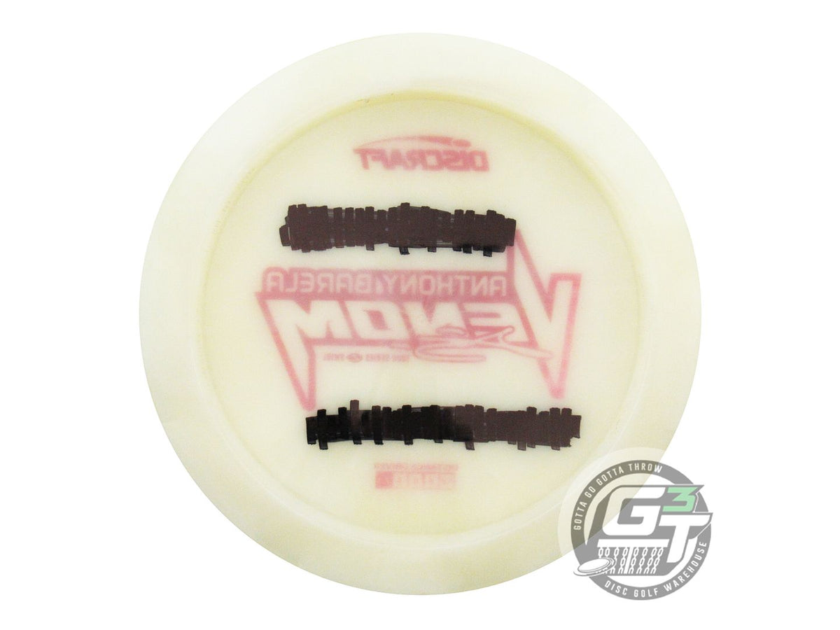 USED Discraft [BARELA] Z Swirl Venom 175g Cream Red Stamp Distance Driver Disc