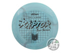 USED Discraft [ULIBARRI] Swirl ESP Raptor 178g Teal Black Stamp Driver Golf Disc