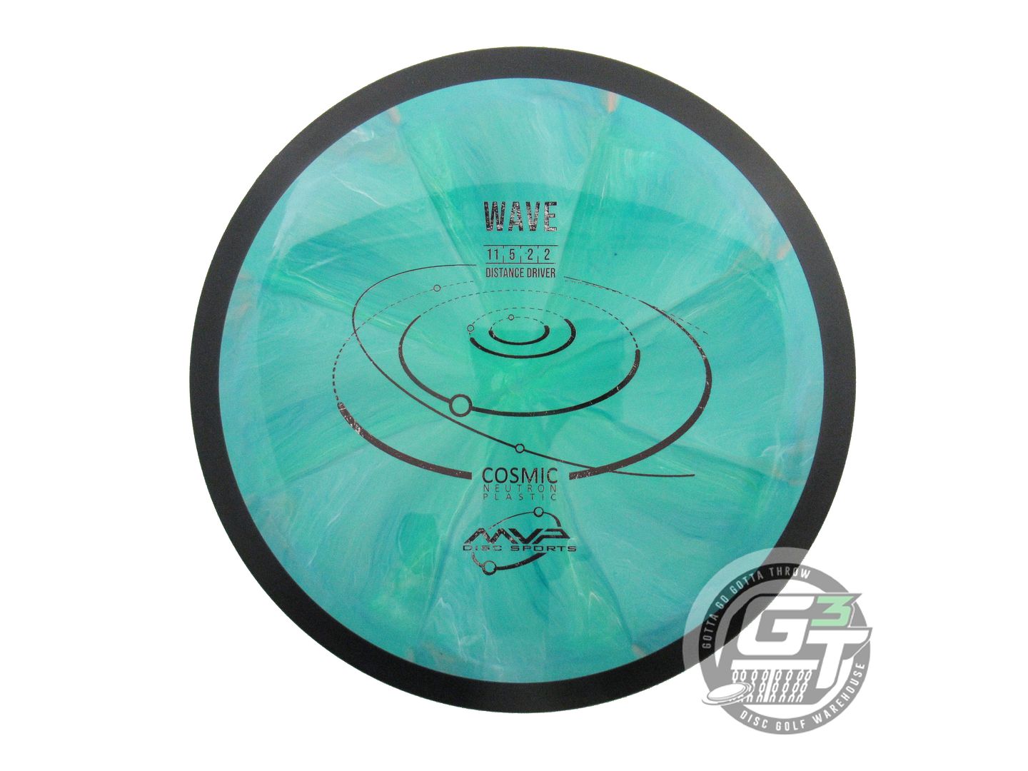 USED MVP Disc Sports Cosmic Neutron Wave 167g Teal-Green Distance Driver Disc