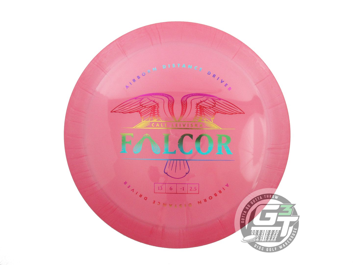 USED Prodigy Discs [LEIVISKA] 500 Falcor 173g Pink Distance Driver Golf Disc