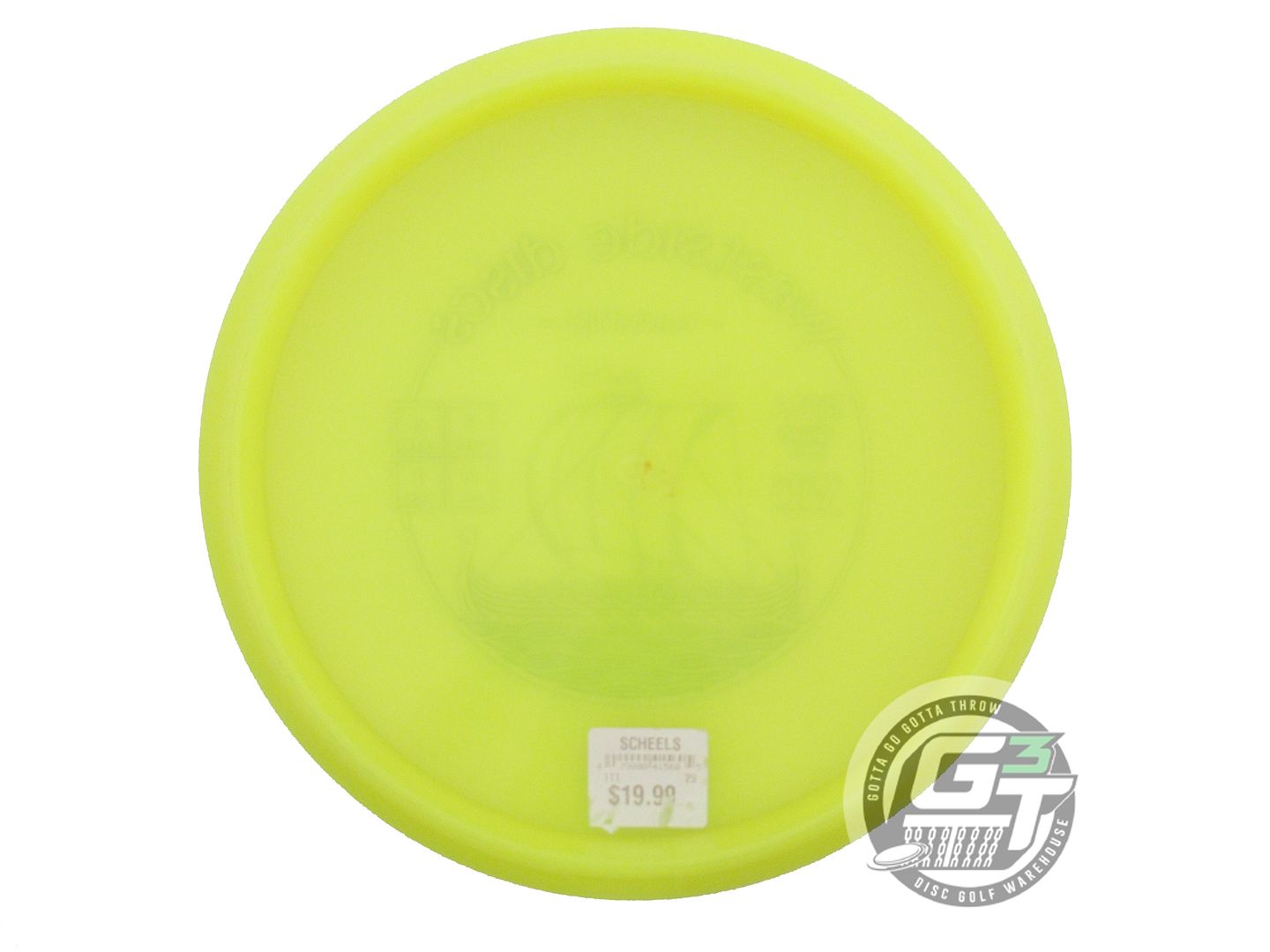 USED Westside Discs VIP Warship 170g Yellow Teal Foil Midrange Golf Disc