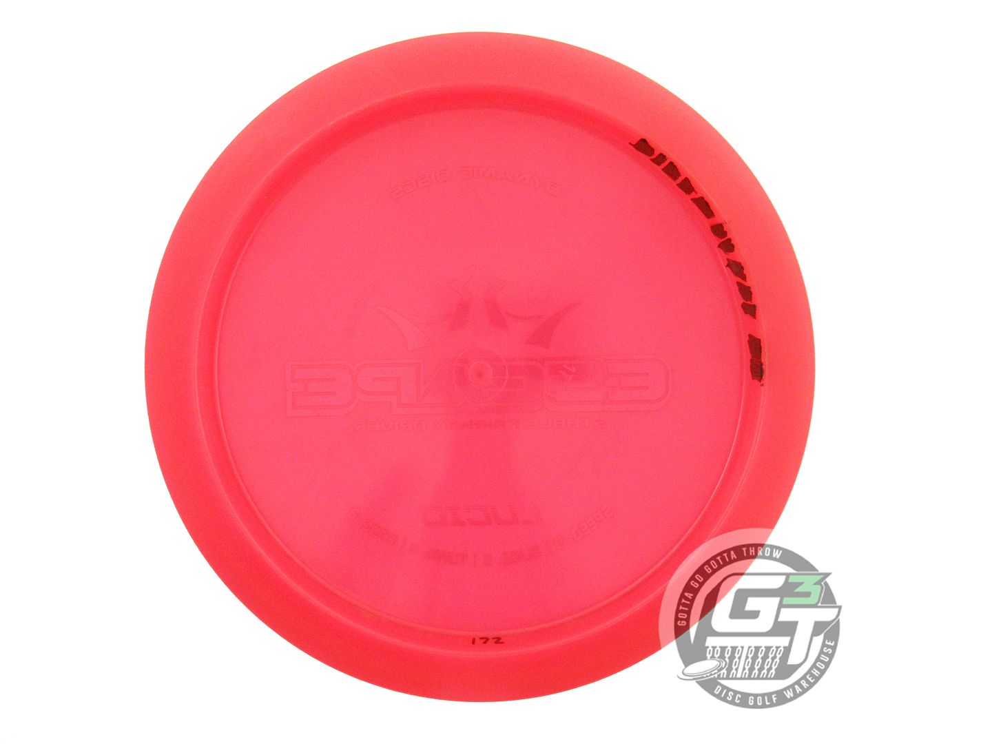 USED Dynamic Discs Lucid Escape 171g Red Silver Foil Fairway Driver Golf Disc