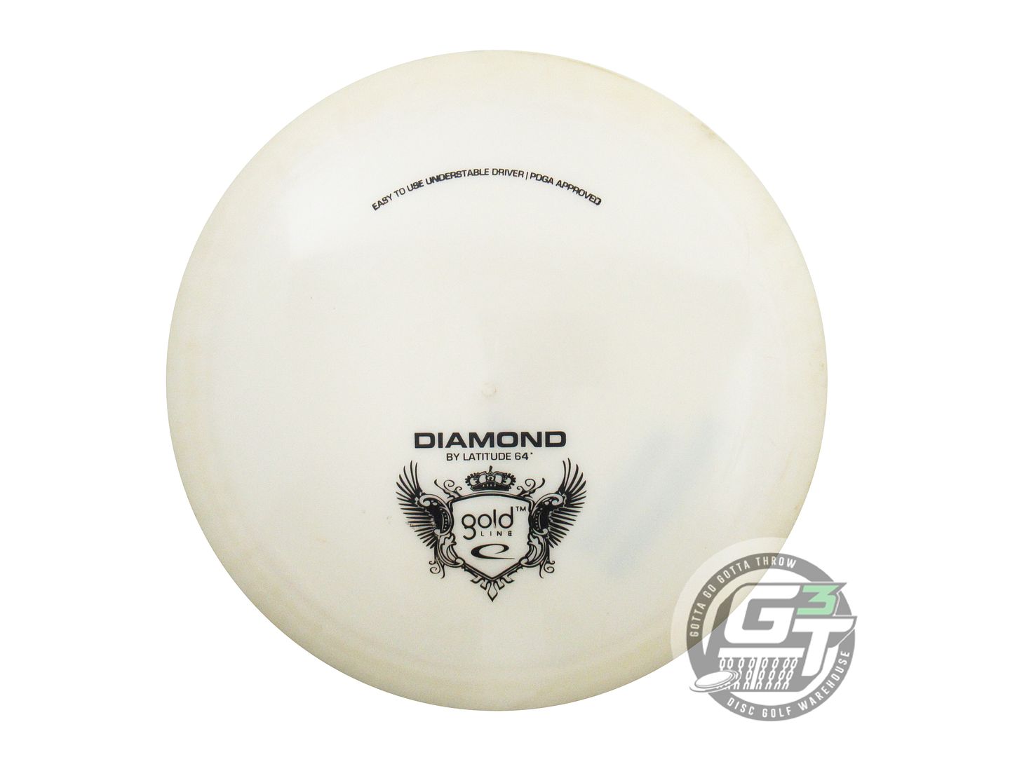 USED Latitude 64 Gold Diamond 158g White Black Stamp Fairway Driver Golf Disc