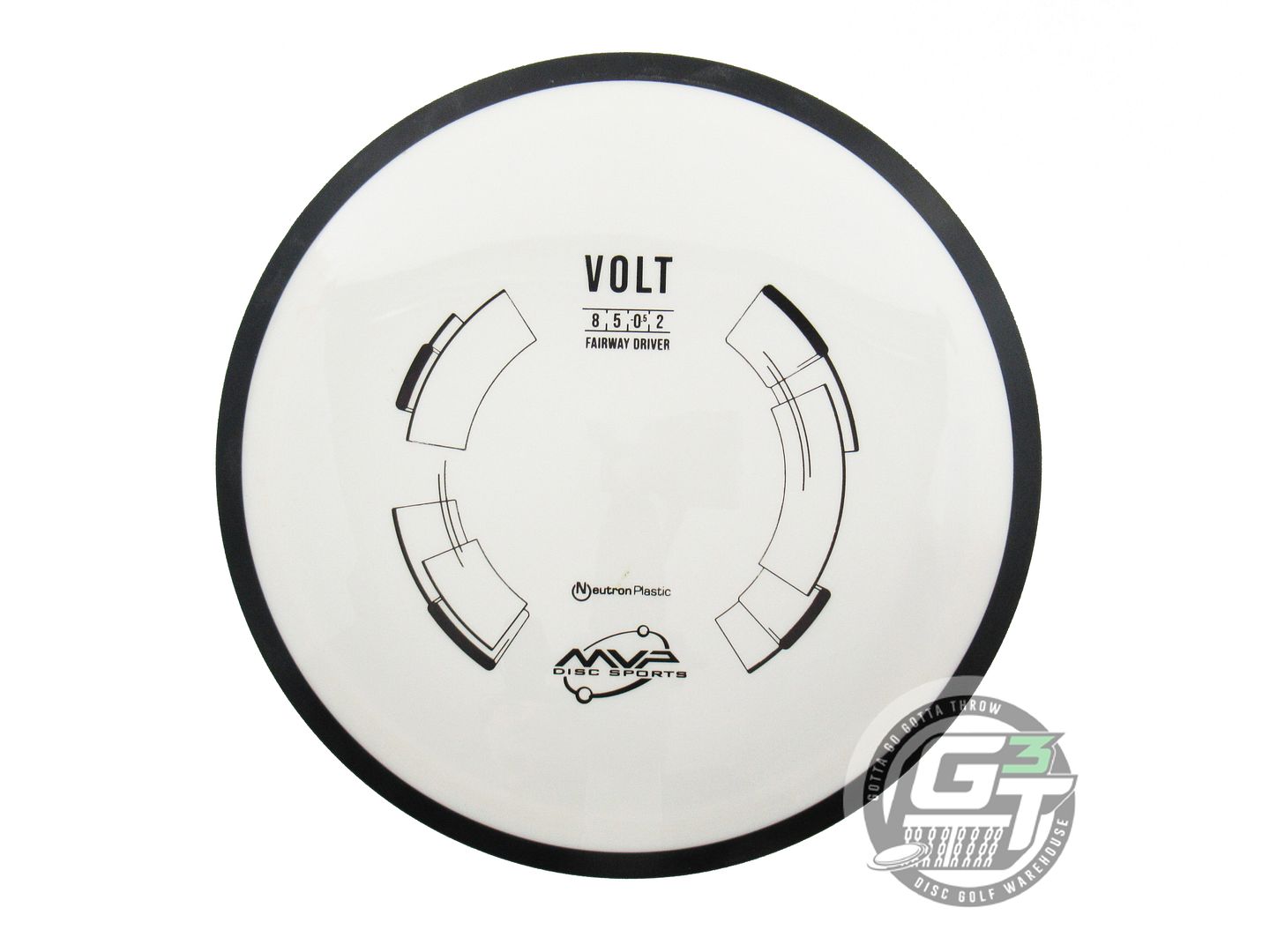 USED MVP Disc Sports Neutron Volt 172g White Fairway Driver Golf Disc