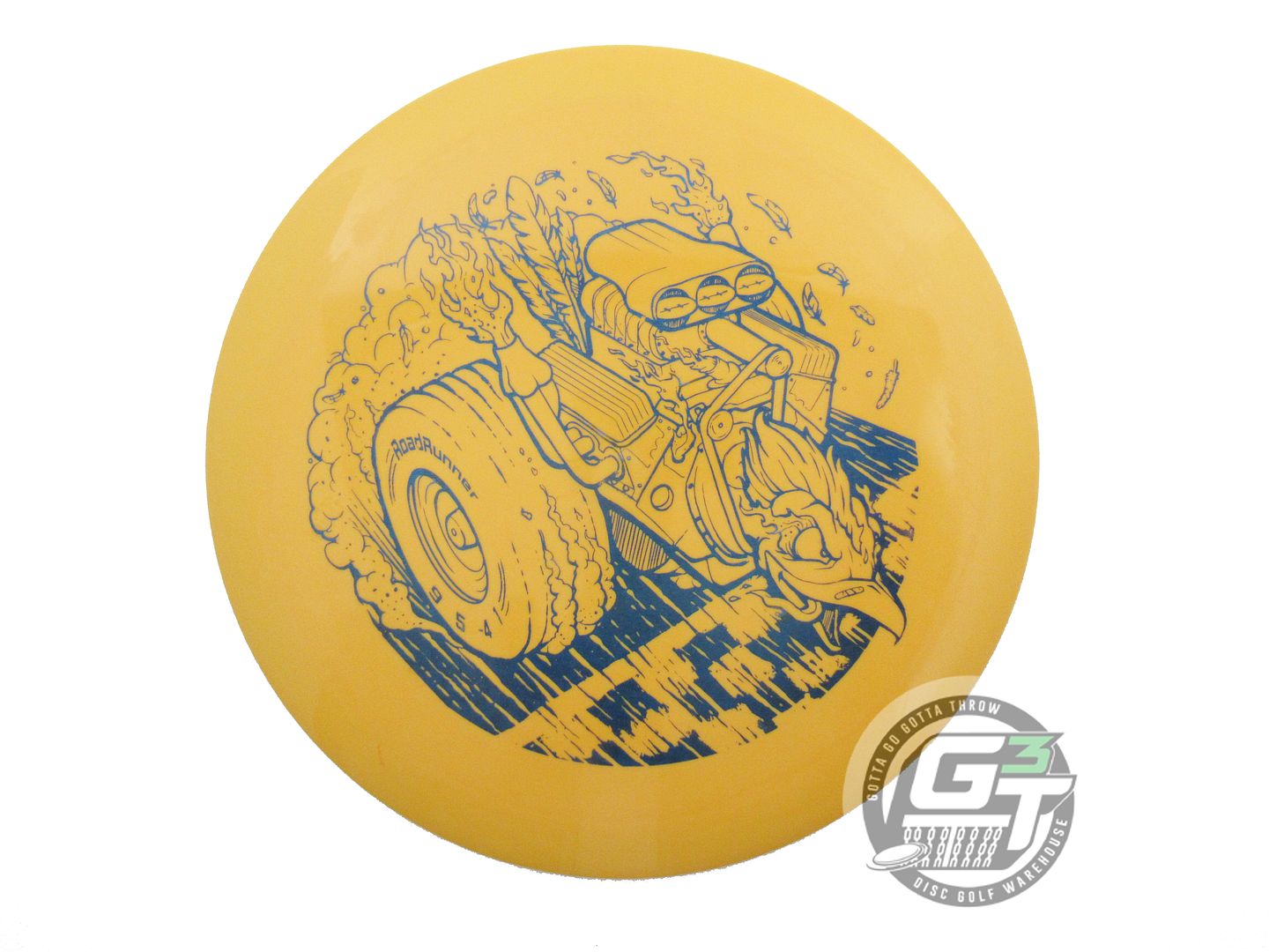 USED Innova XXL RoadStar Star Roadrunner 175g Marigold Blue Shatter Driver Disc