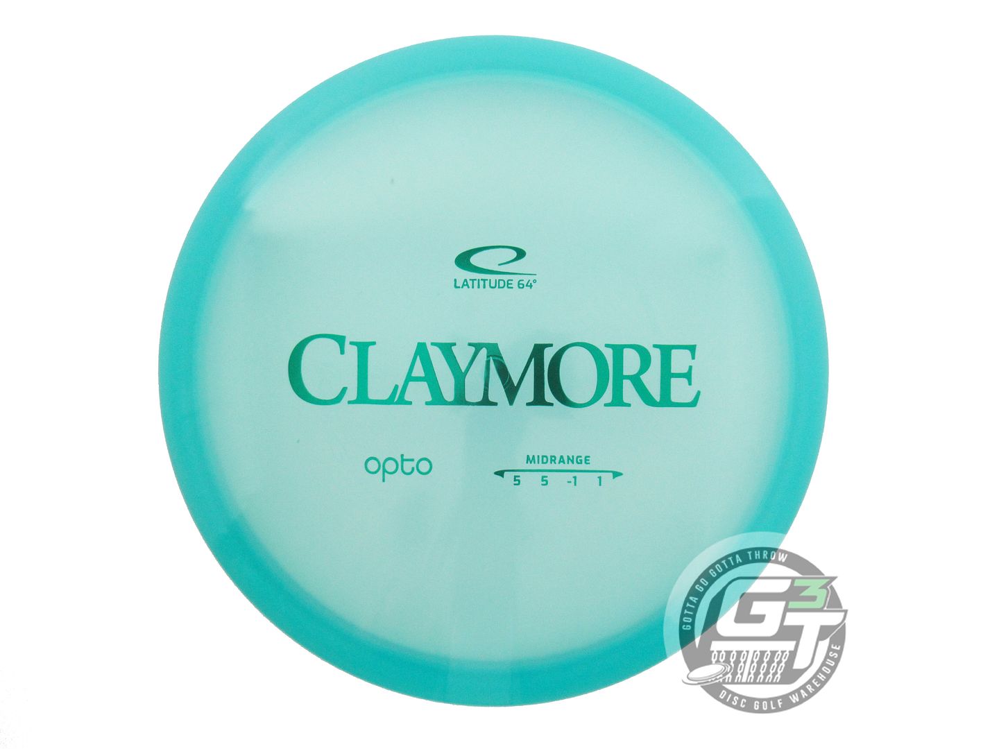 Latitude 64 Opto Line Claymore Midrange Golf Disc (Individually Listed)
