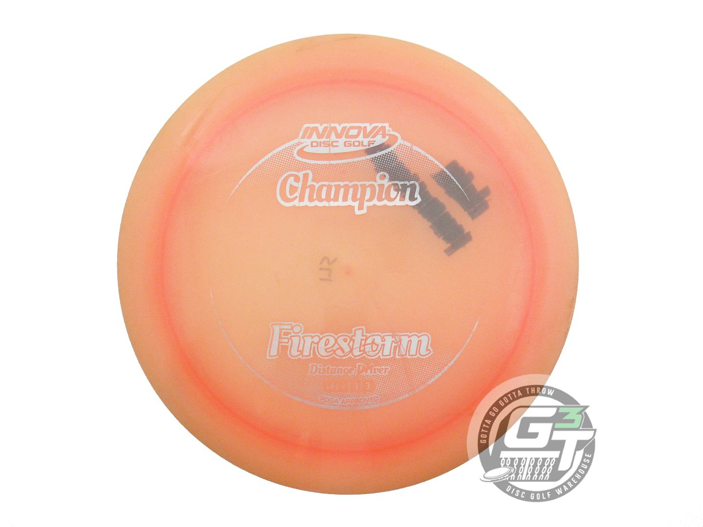 USED Innova Champion Firestorm 175g Peach Silver Holo Foil Distance Driver Disc