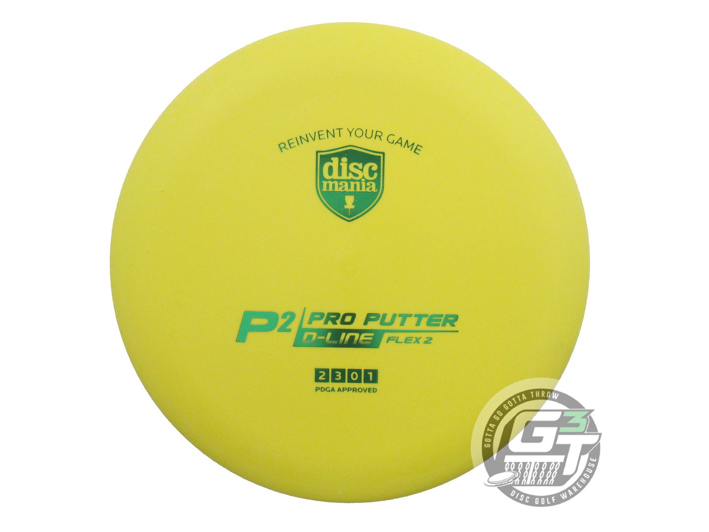 Discmania Originals D-Line Flex 2 P2 Pro Putter Golf Disc (Individually Listed)