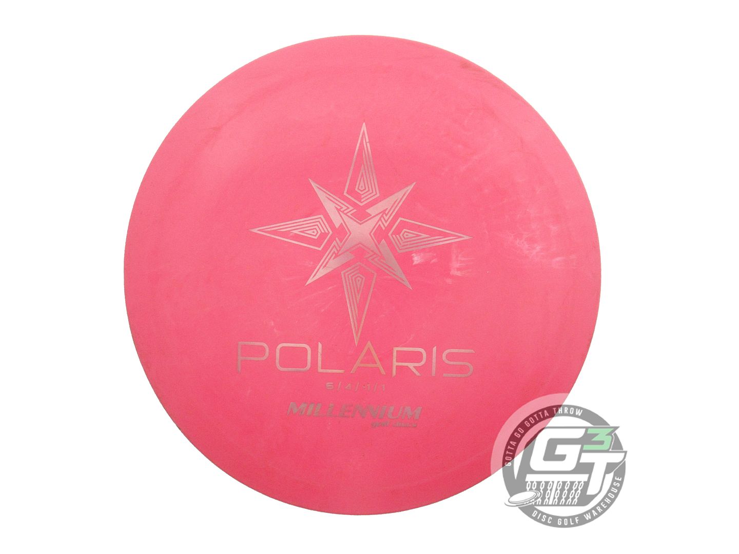 USED Millennium Standard Polaris LS 177g Pink Pink Foil Fairway Driver Golf Disc