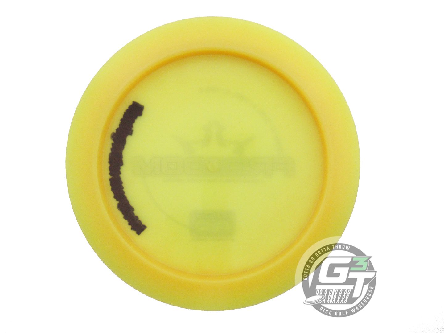 USED Dynamic Discs Lucid AIR Freedom 151g Yellow Silver Foil Driver Disc