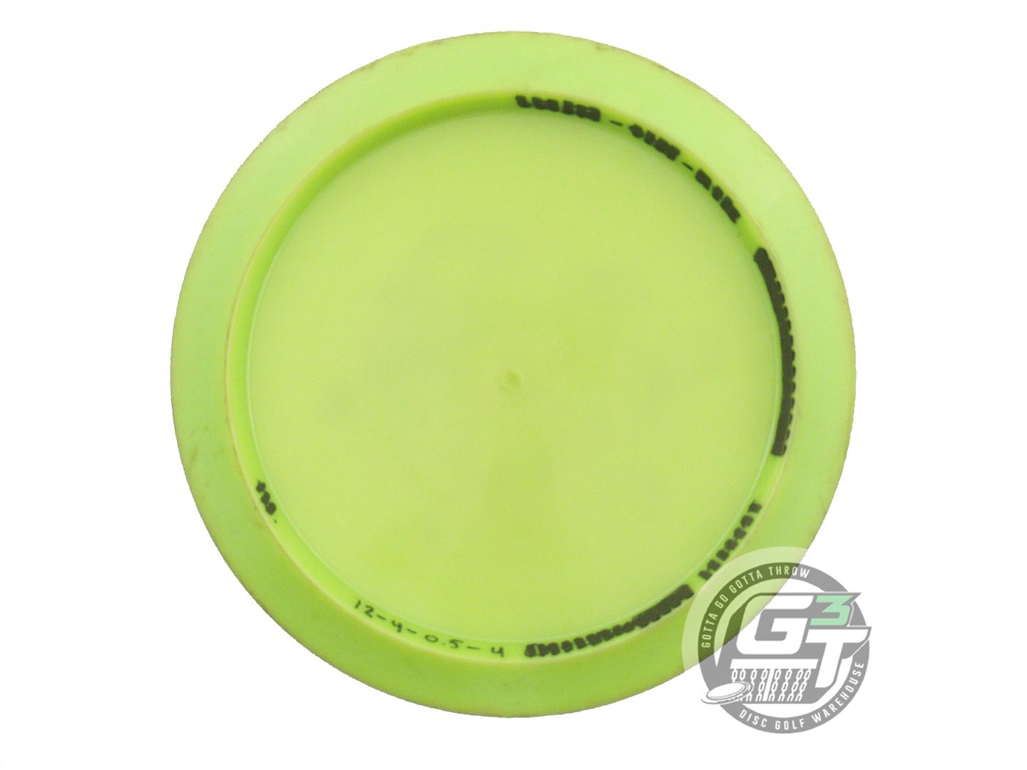 USED Dynamic Discs X-OUT Fuzion Enforcer 169g Lime Distance Driver Golf Disc