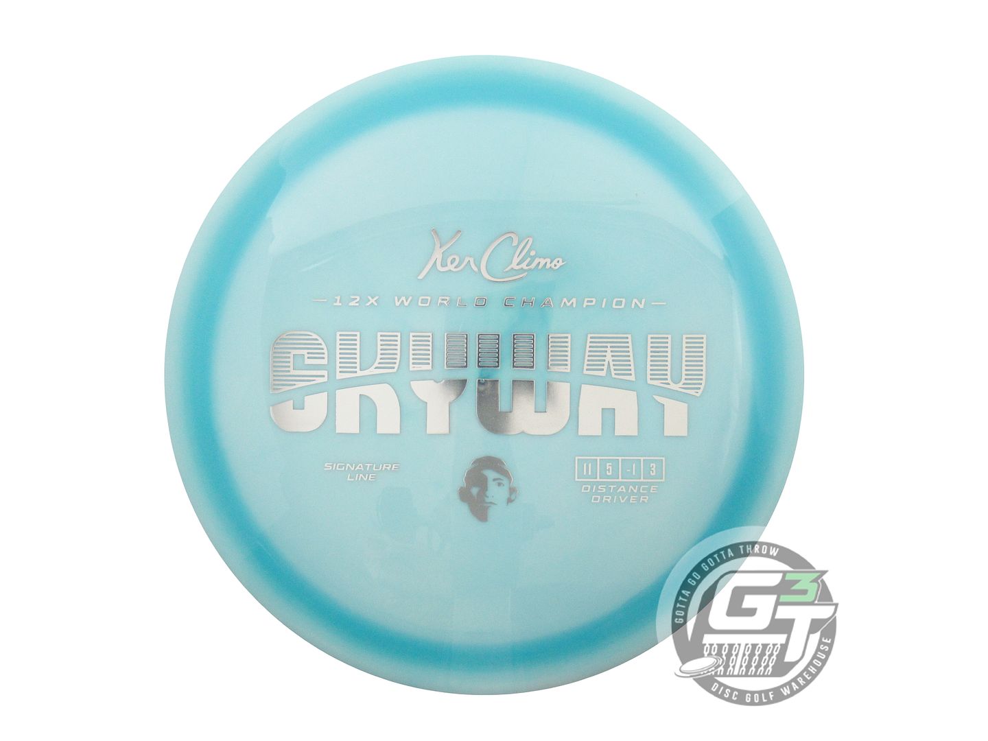 Climo Signature Line Skyway Distance Driver Golf Disc (Individually Listed)