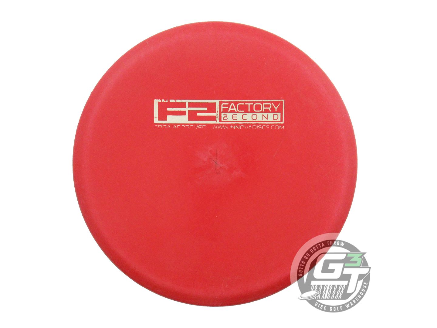 USED Innova X-OUT DX Invader 176g Red Putter Golf Disc