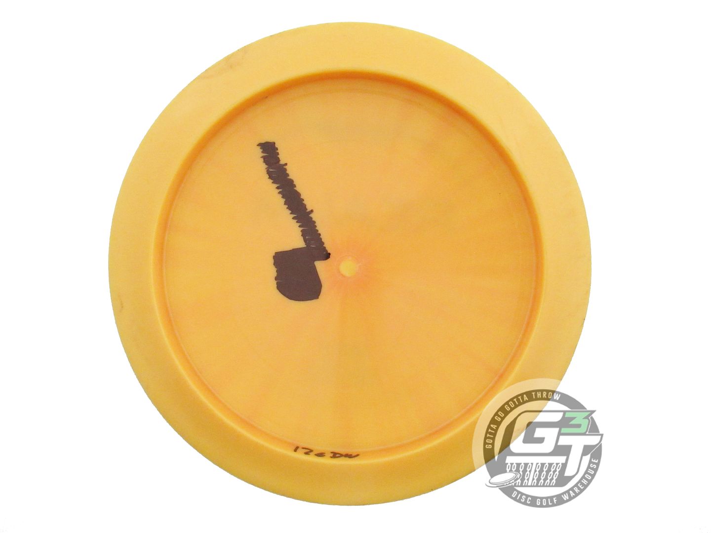 USED Gateway NXT Realm 176g Marigold Black Stamp Distance Driver Golf Disc