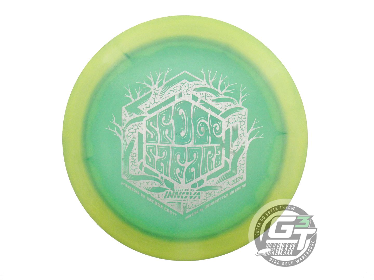 USED Innova Halo Champion Shryke 172g Lime-Green Distance Driver Golf Disc