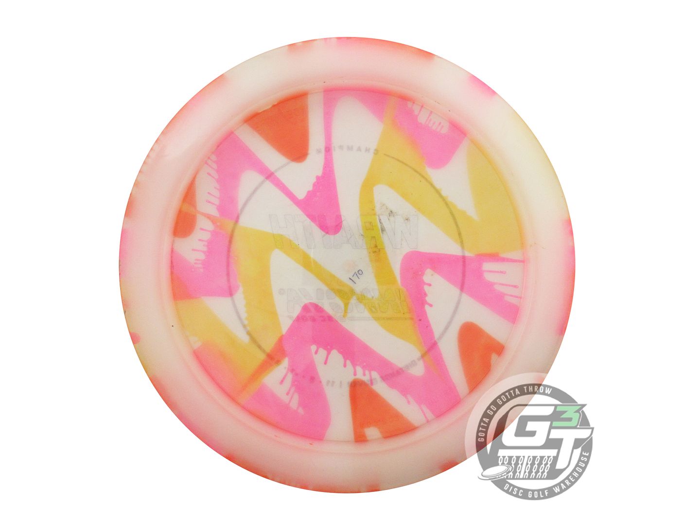 USED Innova I-DYE Champion Wraith 170g Splatter Distance Driver Golf Disc