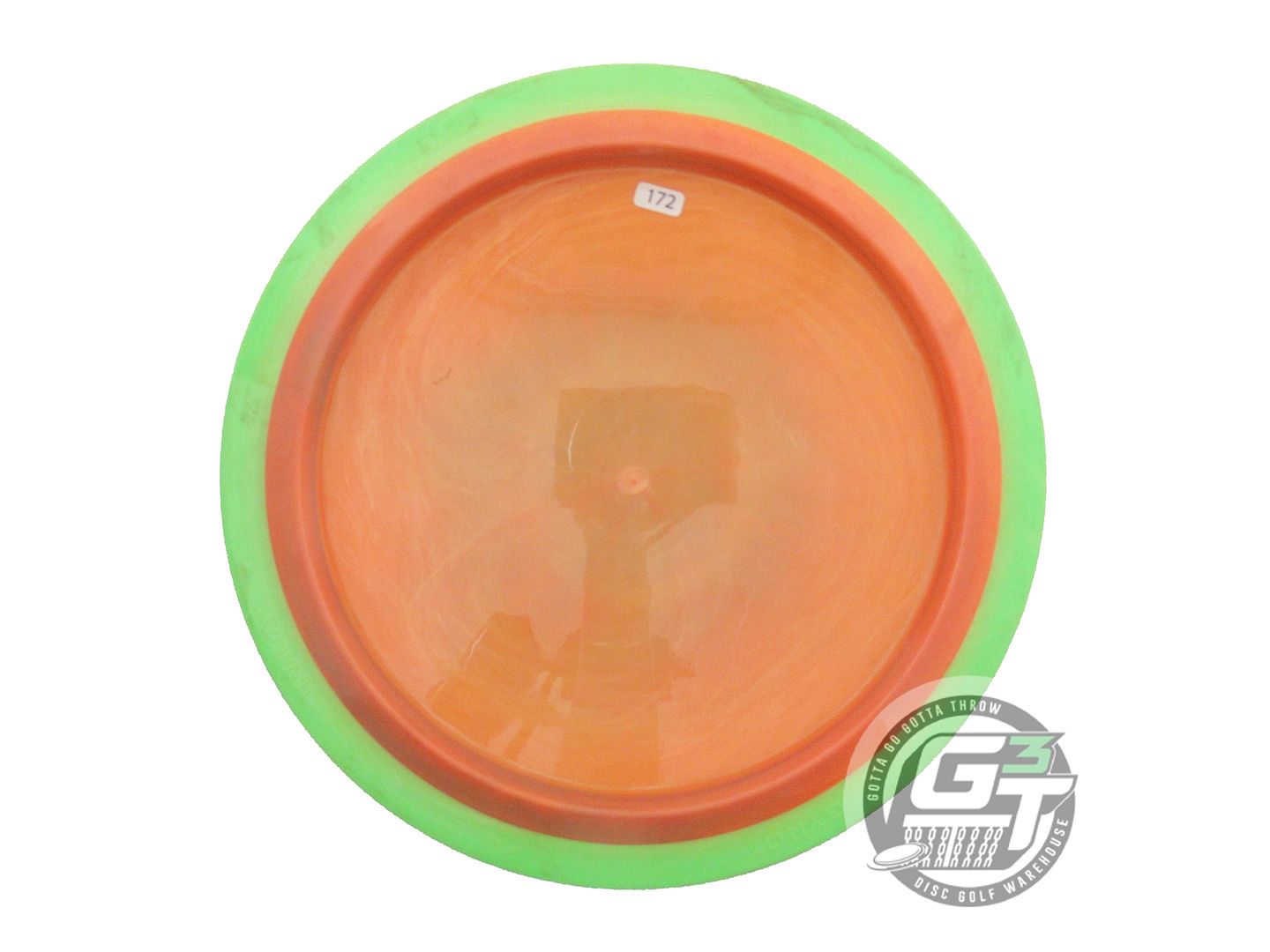 USED Axiom Discs [SE] Neutron Tenacity 172g Orange Lime Rim Distance Driver Disc