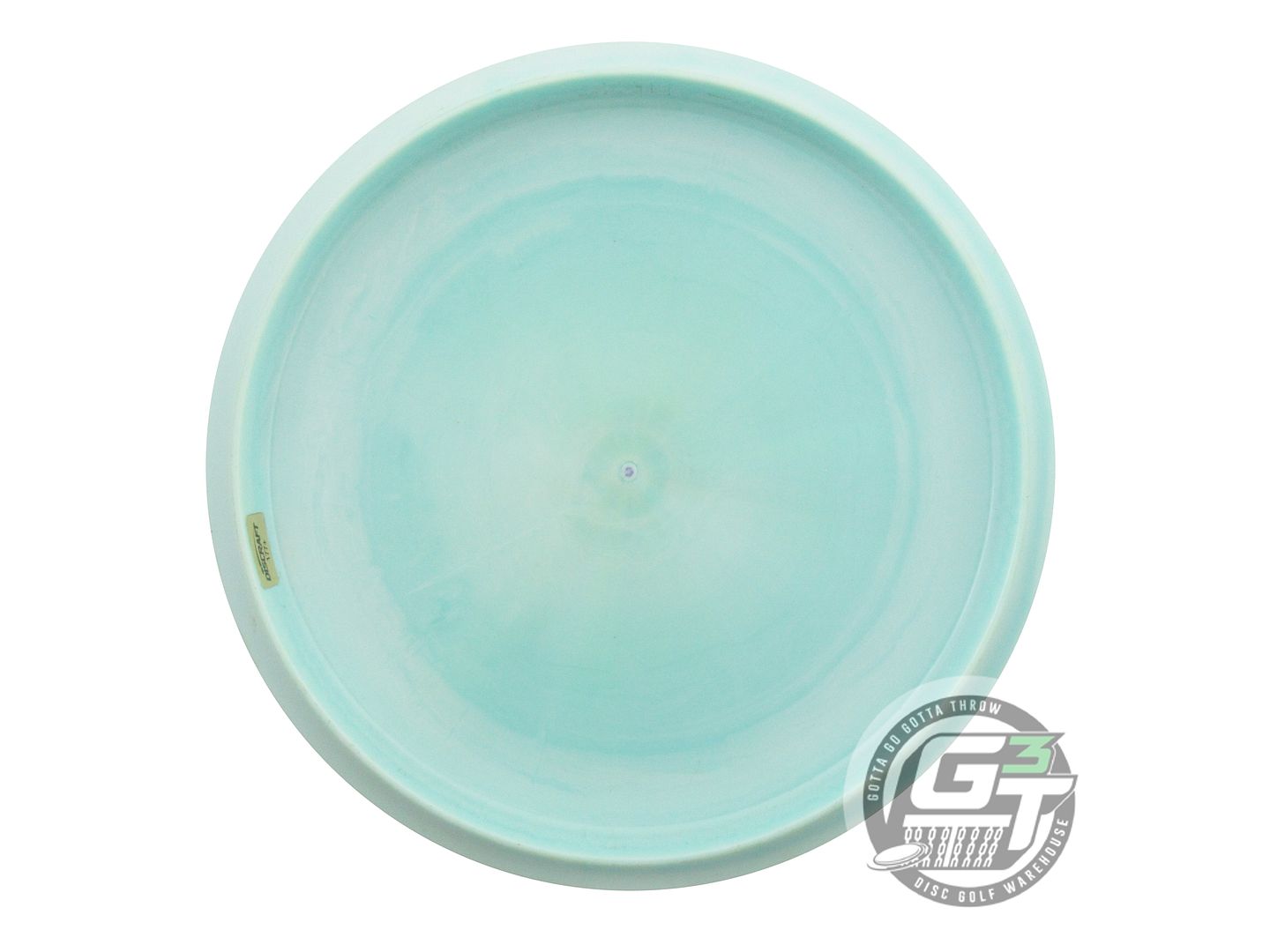 USED Discraft 6X McBEAST ESP Buzzz 179g Seafoam-Blue Gold Shatter Midrange Disc