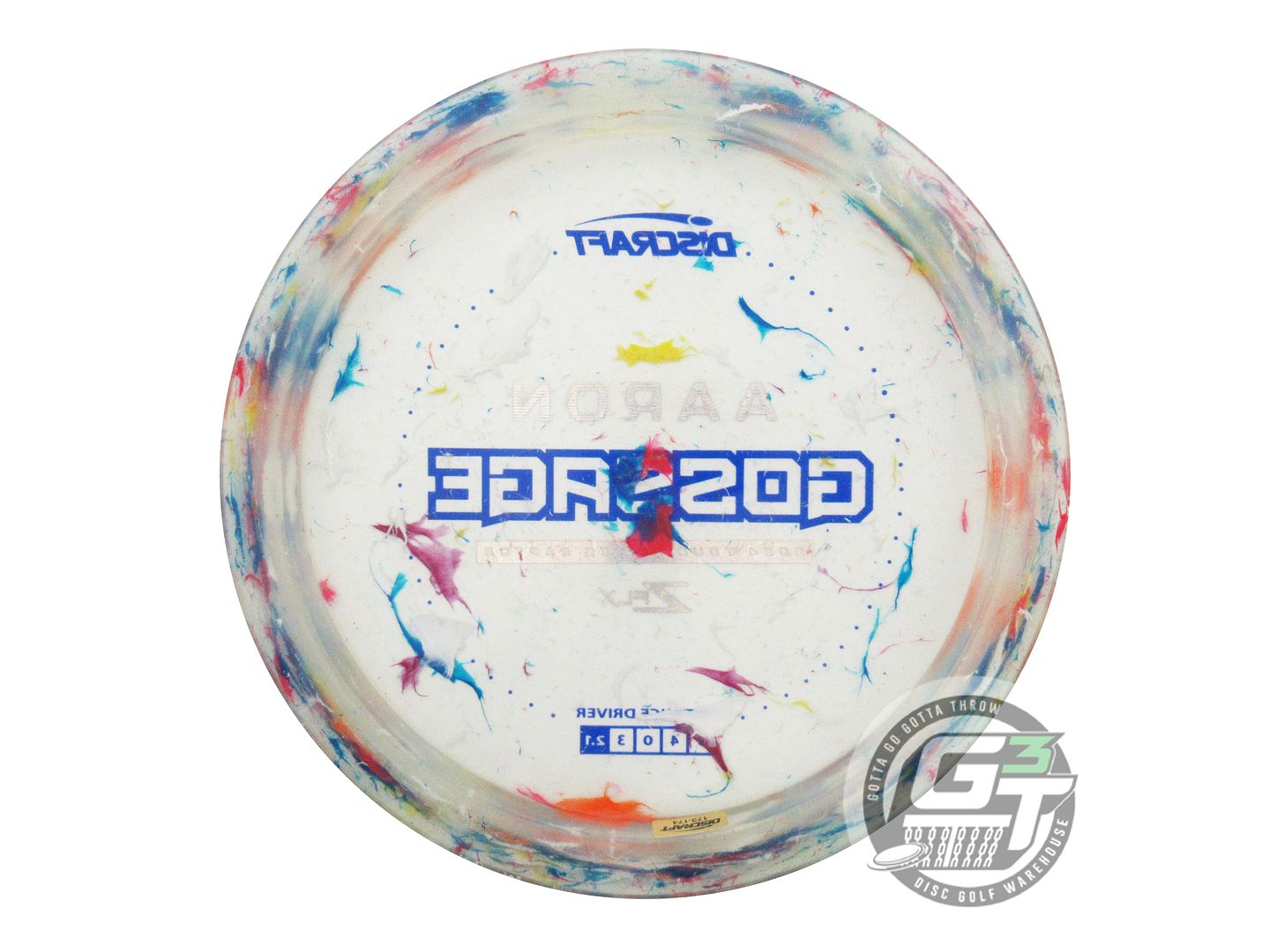 NOS Discraft [GOSSAGE] Jawbreaker Z FLX Raptor 175g Blue Stamp Driver Golf Disc