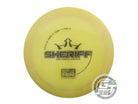 USED Dynamic Discs Lucid AIR Sheriff 165g Yellow Black Stamp Driver Disc