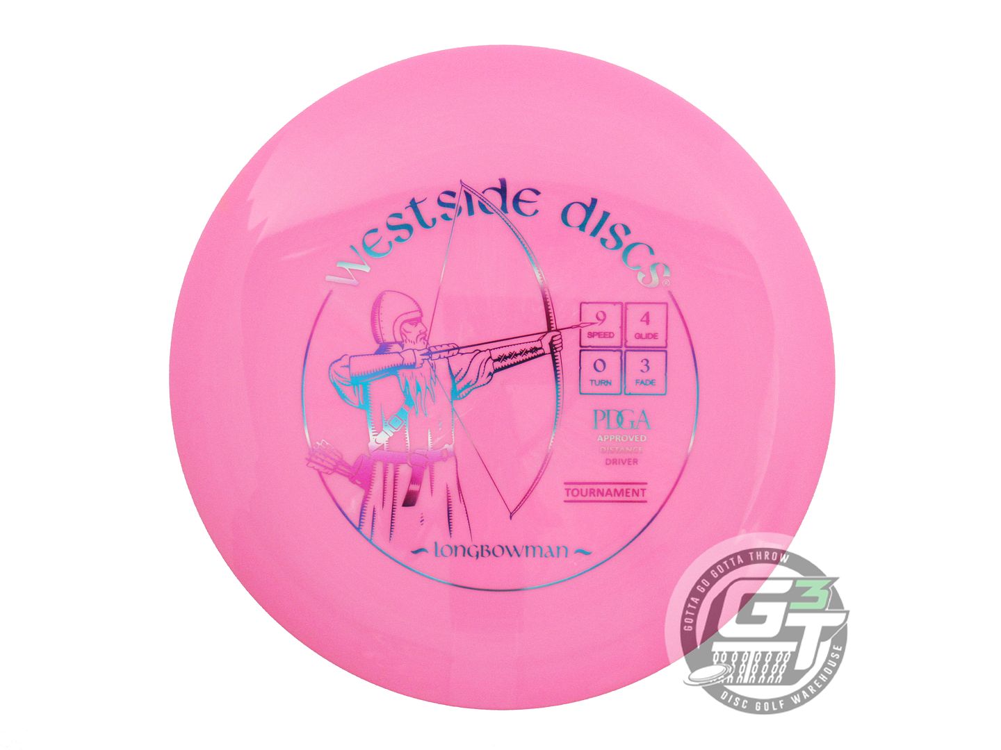 Westside Tournament Longbowman Fairway Driver Golf Disc (Individually Listed)